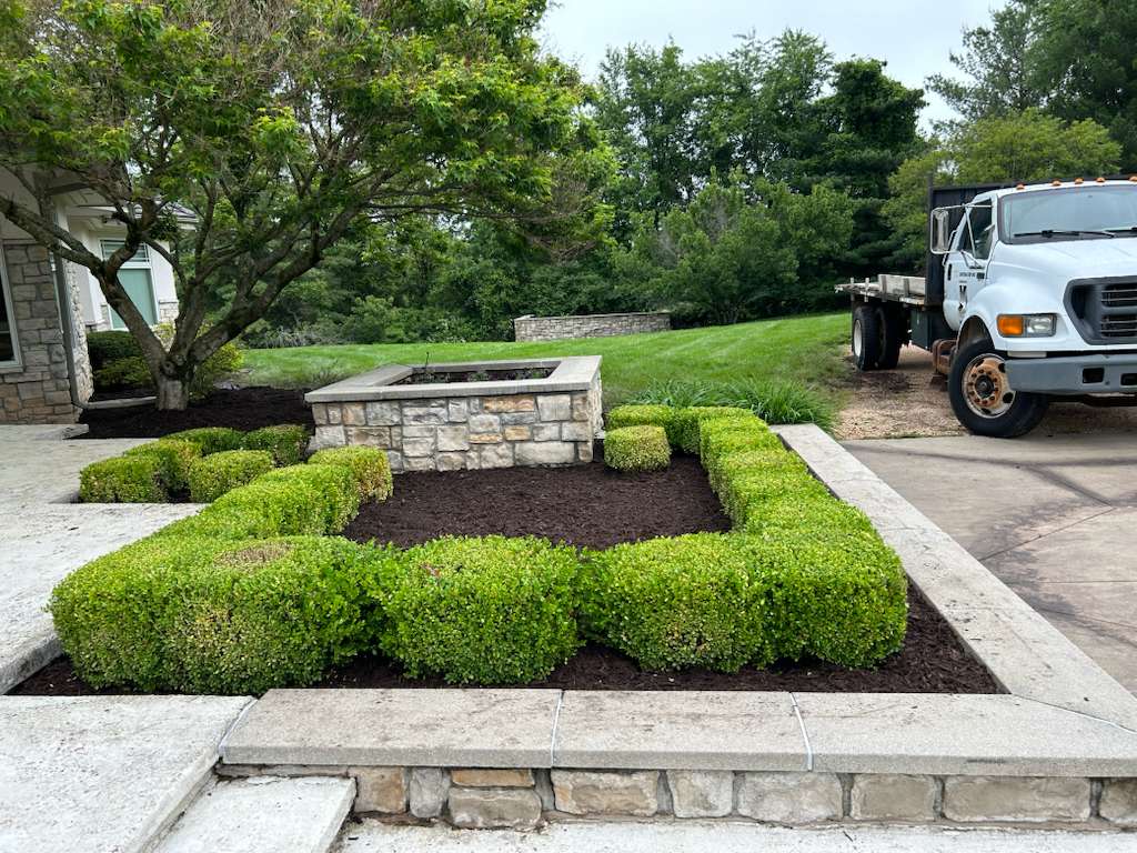 Flower bed maintenance