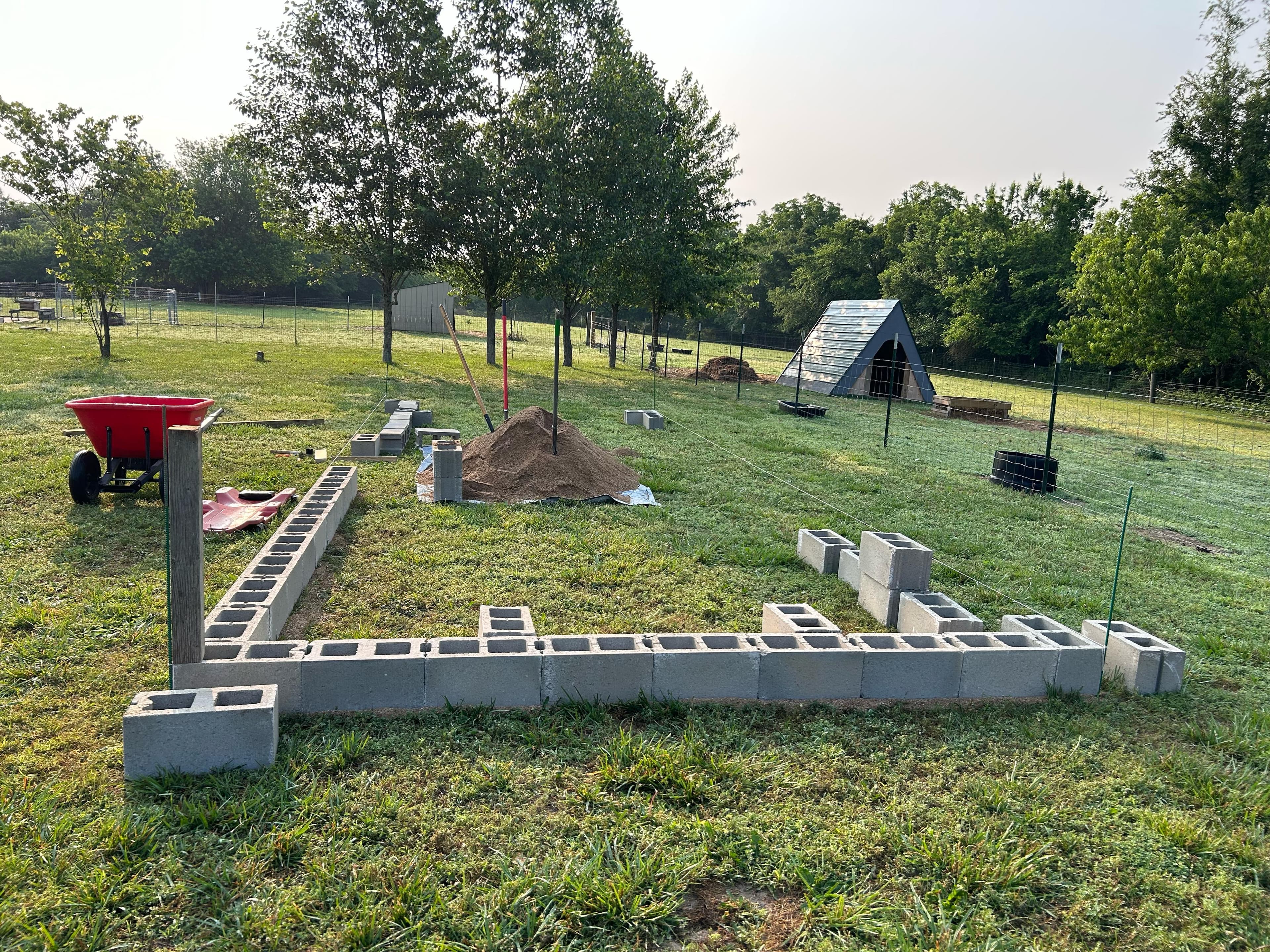 Patio landscaping design